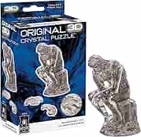 Amazon | BePuzzled | Thinker オリジナル 3D クリスタルパズル